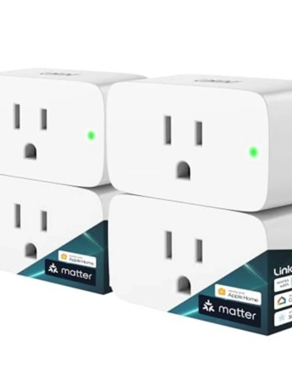Smart Plug, Work with Apple Home, Siri, Alexa, Google, SmartThings, Smart Home